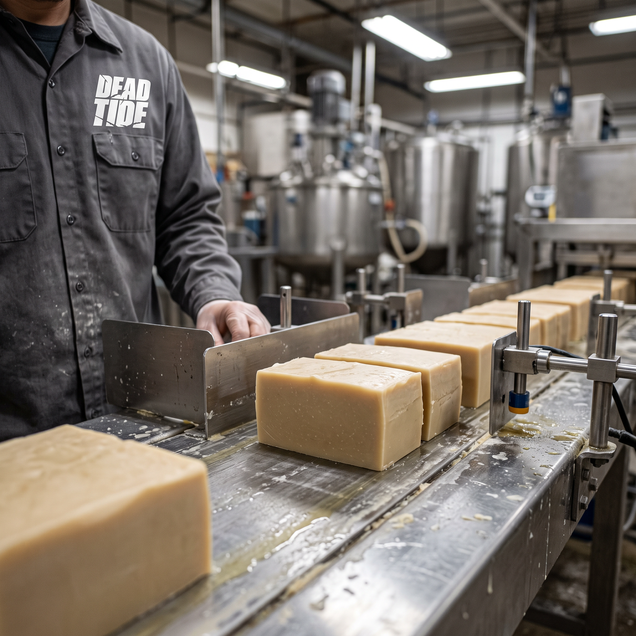 Cold-process craftsmanship.