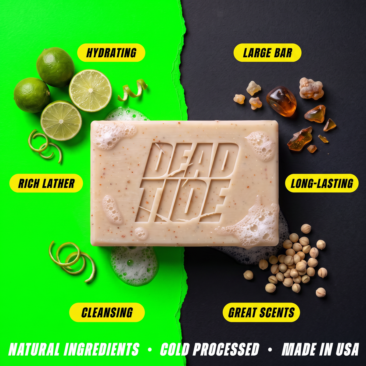 KEY LIME & AMBER SOAP