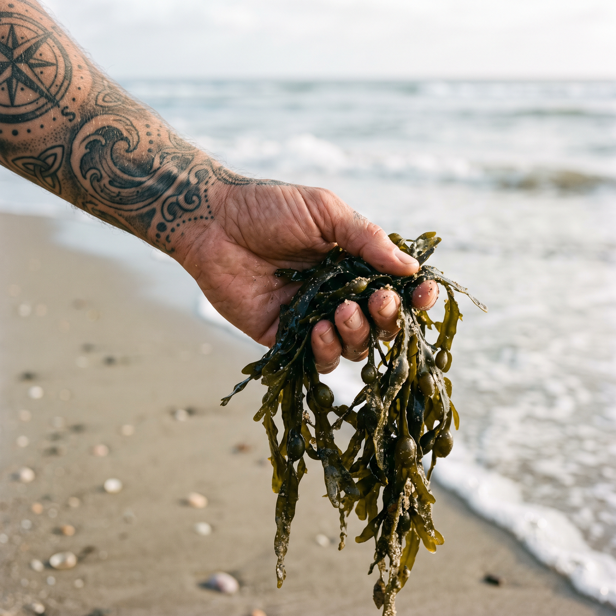 Ocean-forged ingredients.